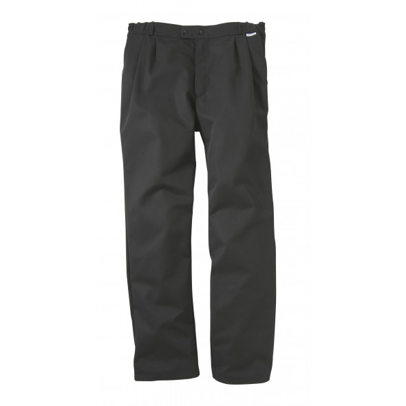 Pantalon de cuisine homme noir 44 Pebeo Molinel