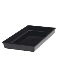 Bac noir mélamine 53 cm Vestah Platex