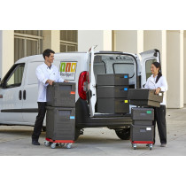 Socle rouleur sans poignée plastique 62,5x42x17 cm Cam Gobox Cambro