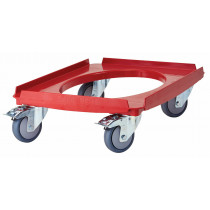 Socle rouleur camdolly plastique 72x52x15,7 cm Cam Gobox Cambro