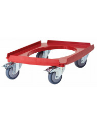 Socle rouleur camdolly plastique 72x52x15,7 cm Cam Gobox Cambro