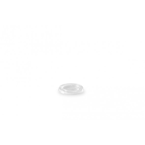 Couvercle pour barquette rond transparent Ø 9,2 cm (100 pièces)