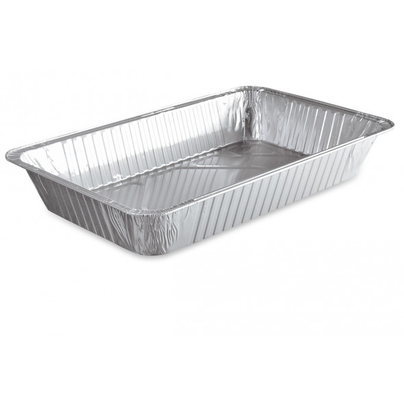 Plat GN1/1 rectangulaire gris aluminium 52,5x32,5x8 cm 114,5 cl (50 pièces) Plat GN1/1 rectangulaire gris aluminium 52,5x32,5x8 cm 114,5 cl (50 pièces)