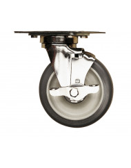 Kit roulettes pour conteneur isotherme UPCS400 acier Ø 12,7 cm Cambro