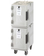 Kit roulettes pour conteneur isotherme UPCS400 acier Ø 12,7 cm Cambro