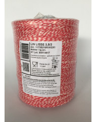 Ficelle alimentaire blanc lin