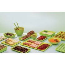 Bac vert mélamine 32,5 cm Vestah Platex