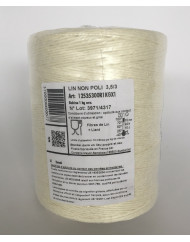 Ficelle alimentaire blanc lin