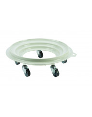 Socle rouleur plastique Ø 47 cm 120 kg plate_length ABS Gilac