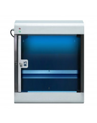 Armoire de stérilisation automatisée inox 18/10 59,3x49,5x14,5 cm panier 20 pièces 15 W 230v Brc