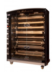 Rôtissoire à broches 8 broches 56 volailles gaz 56 kW