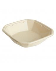 Boîte octogonal marron 18,3x18,3x4,2 cm 65 cl Octabagasse Duni (50 pièces)