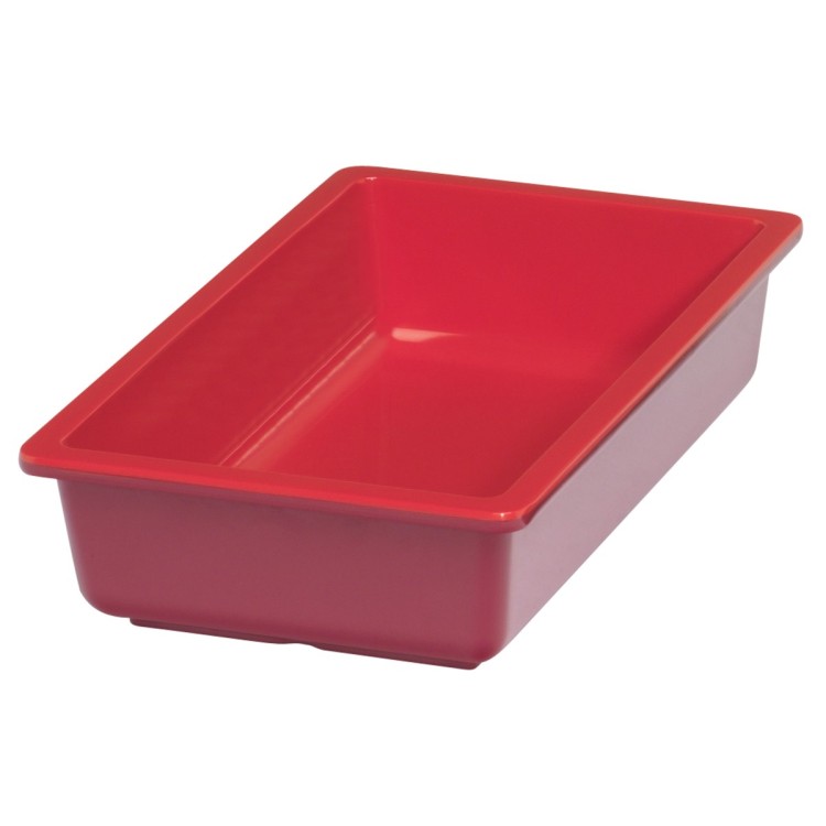 Bac rouge mélamine 26,5 cm Vestah Platex