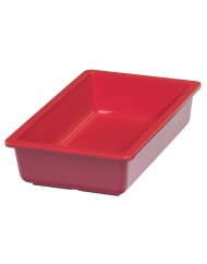 Bac rouge mélamine 26,5 cm Vestah Platex