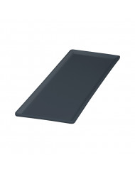 Plat GN2/4 mélamine gris 530x162 mm Vestah Platex