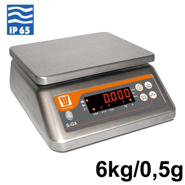Balance de laboratoire 6 kg 0,5 °C 230v Pro.cooker