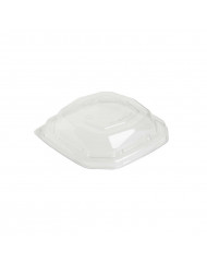 Couvercle pour boîte 40CL octogonal transparent 16x16x3,9 cm Octabagasse Duni (50 pièces)