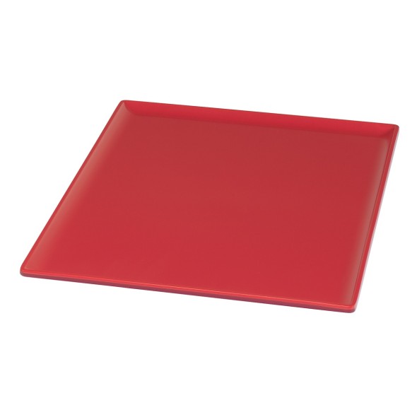 Plat GN1/1 rouge mélamine 53 cm Vestah Platex