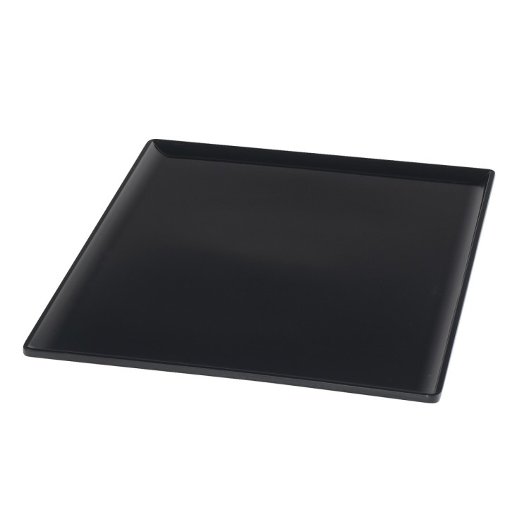 Plat GN1/1 noir mélamine 53 cm Vestah Platex