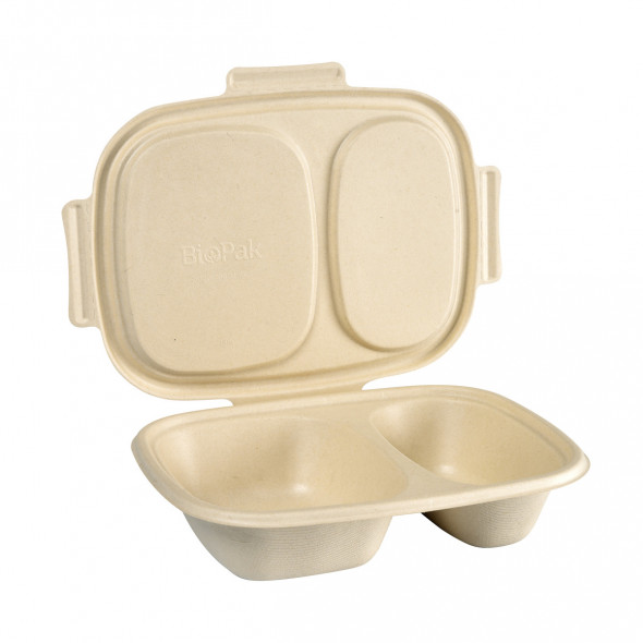 Boîte repas 42,6x30,4x5,6 cm 90 cl Duni (50 pièces)