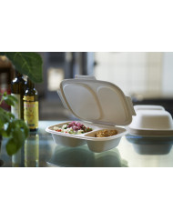 Boîte repas 42,6x30,4x5,6 cm 90 cl Duni (50 pièces)