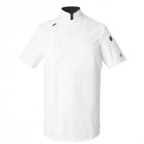 Veste homme manches courtes blanc T0 Shade Molinel