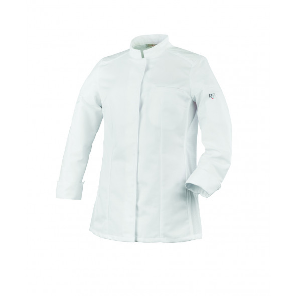 Veste femme manches longues blanc T1 Elbax Robur