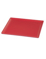Plat GN1/2 rouge mélamine 32,5 cm Vestah Platex