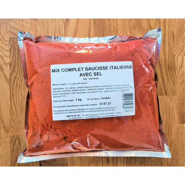 Mix complet saucisse italienne orange sachet