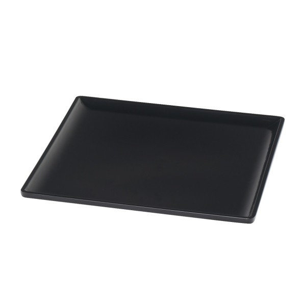 Plat GN1/2 noir mélamine 32,5 cm Vestah Platex