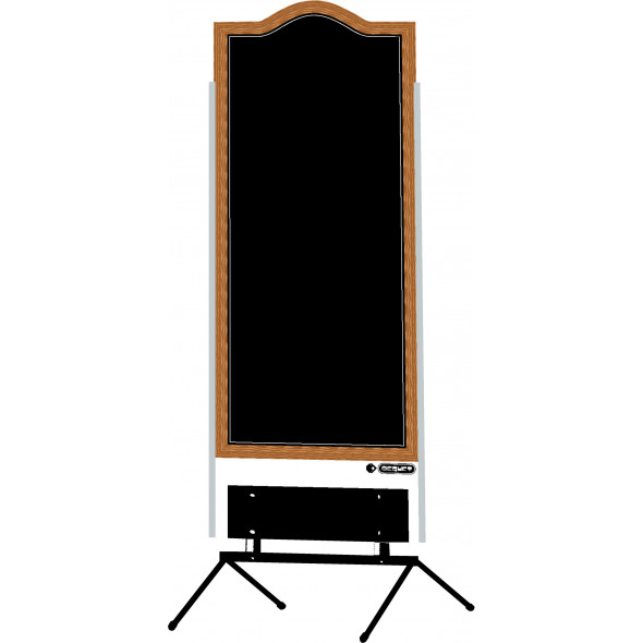 Stop trottoir rectangulaire rouge 60 cm x 153 cm Bequet