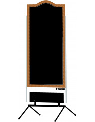 Stop trottoir rectangulaire rouge 60 cm x 153 cm Bequet