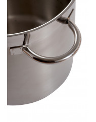 Braisière inox Sans revêtement Sans couvercle Ø 28 cm 17,5 cm 10,7 L Qualiplus Pro.cooker