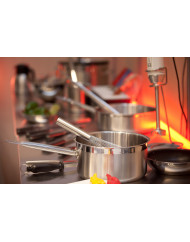 Casserole inox Ø 14 cm 7,5 cm 1,1 L Qualiplus Pro.cooker