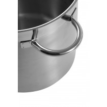 Faitout inox Sans revêtement Sans couvercle Ø 28 cm 11 cm 6,7 L Qualiplus Pro.cooker