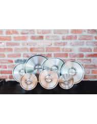 Couvercle inox Ø 24 cm Qualiplus Pro.cooker