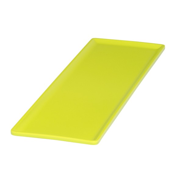 Plat GN2/4 vert mélamine 53 cm Vestah Platex