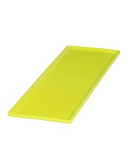 Plat GN2/4 vert mélamine 53 cm Vestah Platex