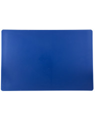 Planche à découper polyéthylène haute densité (pehd) bleu 60x40 cm Pâtissier Sans rigole Non réversible Pro.cooker