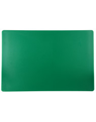 Planche à découper polyéthylène haute densité (pehd) vert 60x40 cm Pâtissier Sans rigole Non réversible Pro.cooker