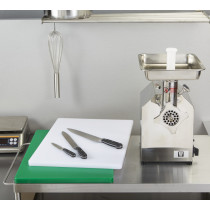 Planche à découper polyéthylène haute densité (pehd) vert 60x40 cm Pâtissier Sans rigole Non réversible Pro.cooker