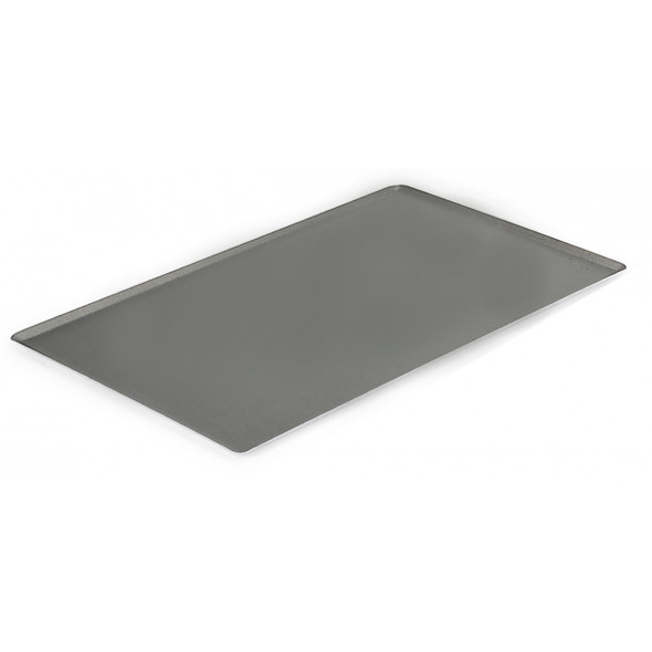 Plaque de cuisson non perforé aluminium GN 2/1 65x53 cm 2 mm Bords non pincés De Buyer