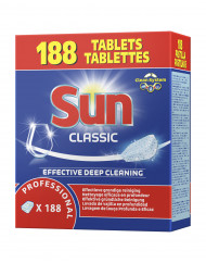 Tablettes lavage vaisselle 188 doses Sun
