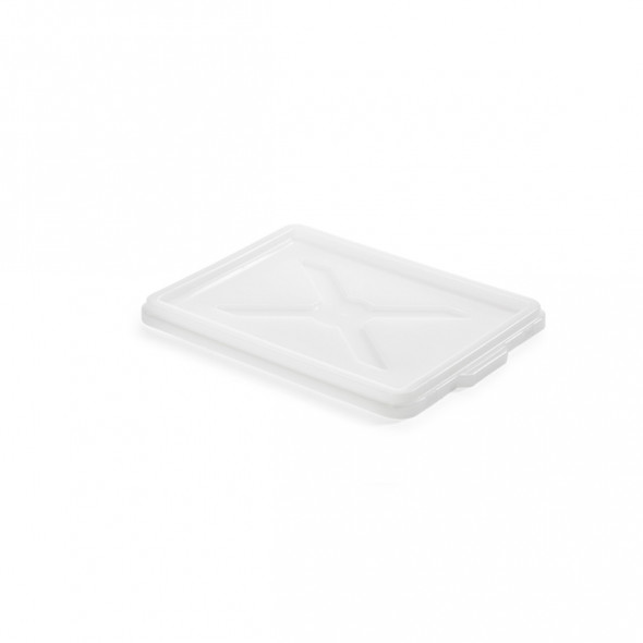 Couvercle pour caisse pleine blanc plastique 30x40x3 cm Gilac