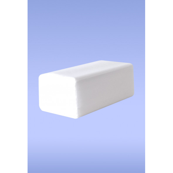 Essuie-mains blanc ouate de cellulose 21x23 cm (15 pièces)