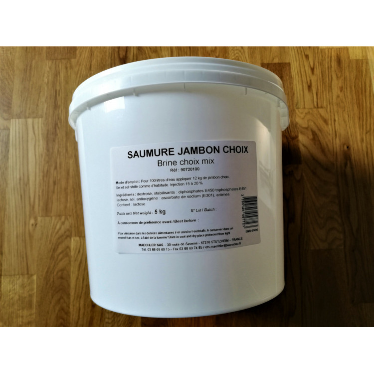 Saumure jambon choix 5 kg
