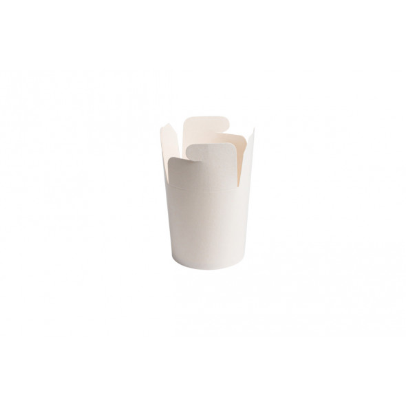 Pot blanc Ø 8,1 cm 48 cl (50 pièces)