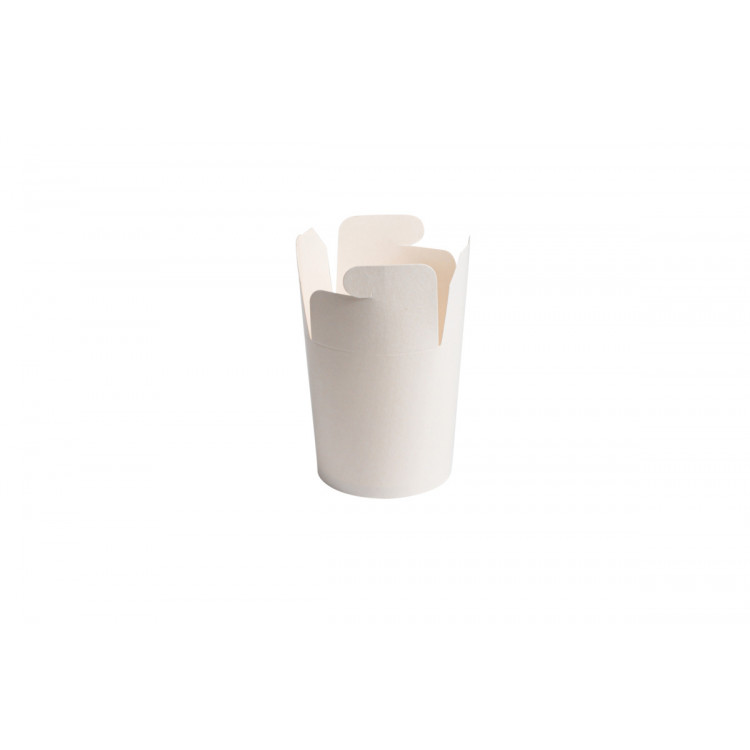 Pot blanc Ø 8,1 cm 48 cl (50 pièces)