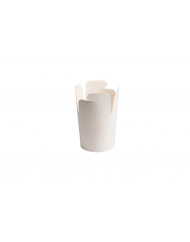 Pot blanc Ø 8,1 cm 48 cl (50 pièces)