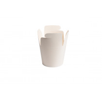 Pot blanc Ø 9,5 cm 78 cl (50 pièces)